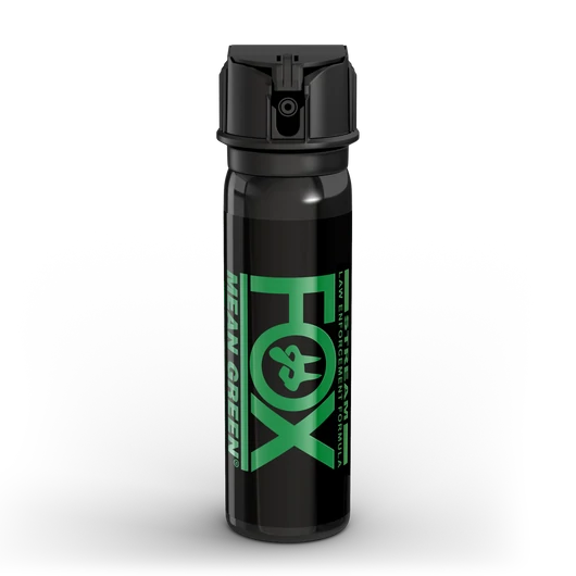 Fox Labs International Mean Green Defense Spray 3oz., 6% OC, Flip Top, Stream Pattern 36MGS - Tactical & Duty Gear